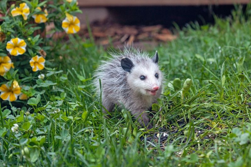 Opossum in a Tree